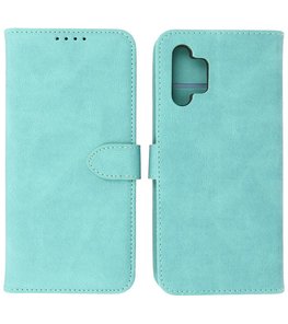Samsung Galaxy A32 4G Hoesje Portemonnee Book Case - Turquoise