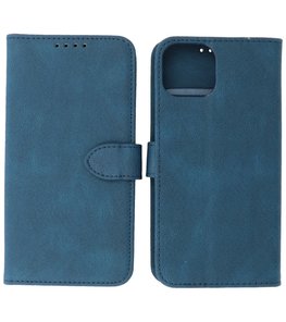 iPhone 13 Mini Hoesje Portemonnee Book Case - Blauw