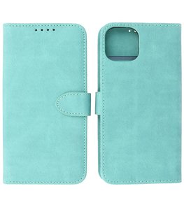 iPhone 13 Mini Hoesje Portemonnee Book Case - Turquoise