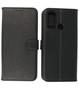 Motorola Moto G60 Hoesje Book Case Telefoonhoesje - Zwart