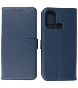 Motorola Moto G60 Hoesje Book Case Telefoonhoesje - Navy