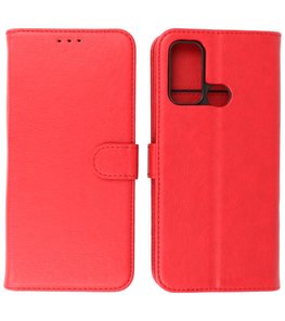 Motorola Moto G60 Hoesje Book Case Telefoonhoesje - Rood