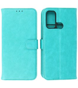 Motorola Moto G60 Hoesje Book Case Telefoonhoesje - Groen