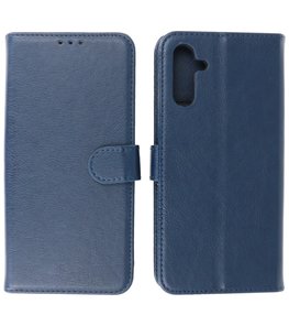 Booktype Hoesje Wallet Case Telefoonhoesje voor Samsung Galaxy A13 5G - Navy Booktype Hoesje Wallet Case Telefoonhoesje voor Samsung Galaxy A13 5G - Navy