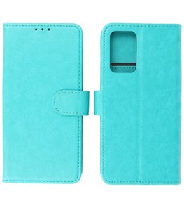 Booktype Hoesje Wallet Case Telefoonhoesje voor Samsung Galaxy A33 5G - Groen
