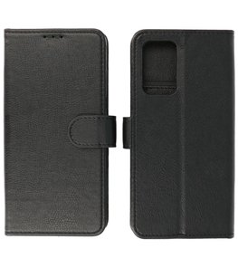 Booktype Hoesje Wallet Case Telefoonhoesje voor Samsung Galaxy A73 5G - Zwart Booktype Hoesje Wallet Case Telefoonhoesje voor Samsung Galaxy A73 5G - Zwart