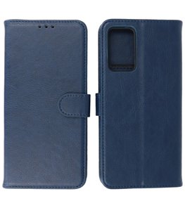 Booktype Hoesje Wallet Case Telefoonhoesje voor Samsung Galaxy A73 5G - Navy Booktype Hoesje Wallet Case Telefoonhoesje voor Samsung Galaxy A73 5G - Navy
