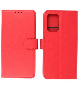 Booktype Hoesje Wallet Case Telefoonhoesje voor Samsung Galaxy A73 5G - Rood Booktype Hoesje Wallet Case Telefoonhoesje voor Samsung Galaxy A73 5G - Rood