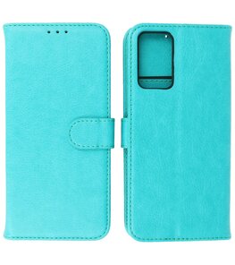 Booktype Hoesje Wallet Case Telefoonhoesje voor Oppo A95 4G & Oppo A74 4G - Groen Booktype Hoesje Wallet Case Telefoonhoesje voor Oppo A95 4G & Oppo A74 4G - Groen