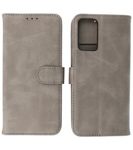 Booktype Hoesje Wallet Case Telefoonhoesje voor Oppo A95 4G & Oppo A74 4G - Grijs Booktype Hoesje Wallet Case Telefoonhoesje voor Oppo A95 4G & Oppo A74 4G - Grijs