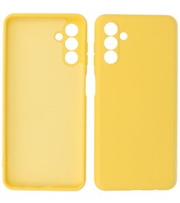 2.0mm Dikke Fashion Telefoonhoesje - Siliconen Hoesje voor Samsung Galaxy A13 5G - Geel 2.0mm Dikke Fashion Telefoonhoesje - Siliconen Hoesje voor Samsung Galaxy A13 5G - Geel