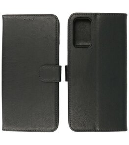 Booktype Hoesje Wallet Case Telefoonhoesje voor Samsung Galaxy M52 5G - Zwart Booktype Hoesje Wallet Case Telefoonhoesje voor Samsung Galaxy M52 5G - Zwart