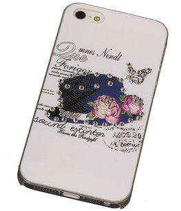 3D Hardcase met Diamant iPhone 5/5S Hoed 3D Hardcase met Diamant iPhone 5/5S Hoed