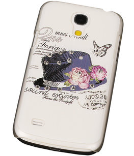 3D Hardcase met Diamant Galaxy S4 Mini I9190 Hoed 3D Hardcase met Diamant Galaxy S4 Mini I9190 Hoed
