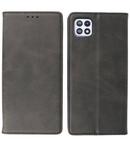 Magnetisch Folio Telefoonhoesje voor Samsung Galaxy A22 5G Zwart Magnetisch Folio Telefoonhoesje voor Samsung Galaxy A22 5G Zwart
