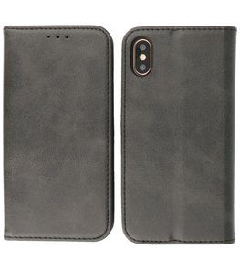 Magnetisch Folio Telefoonhoesje voor iPhone X & iPhone Xs Zwart Magnetisch Folio Telefoonhoesje voor iPhone X & iPhone Xs Zwart