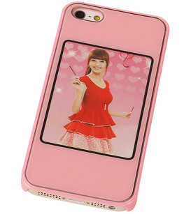 Fotolijst Backcover Hardcase iPhone 5/5S Roze Fotolijst Backcover Hardcase iPhone 5/5S Roze