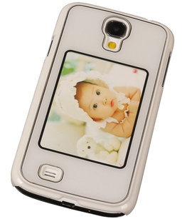 Fotolijst Backcover Hardcase Galaxy S4 I9500 Wit Fotolijst Backcover Hardcase Galaxy S4 I9500 Wit