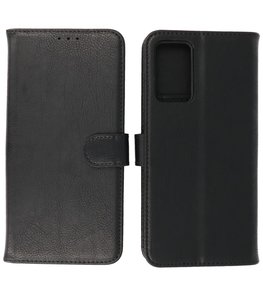 Booktype Hoesje Wallet Case Telefoonhoesje voor Oppo Find X5 Lite - Zwart Booktype Hoesje Wallet Case Telefoonhoesje voor Oppo Find X5 Lite - Zwart