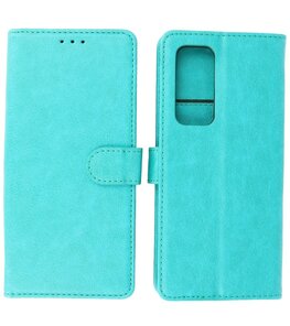 Booktype Hoesje Wallet Case Telefoonhoesje voor Oppo Find X3 Neo & Oppo Reno 5 Pro Plus 5G - Groen