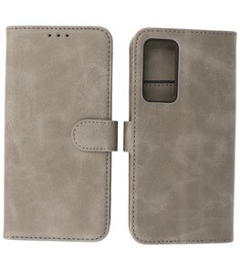 Booktype Hoesje Wallet Case Telefoonhoesje voor Xiaomi 12 - Grijs Booktype Hoesje Wallet Case Telefoonhoesje voor Xiaomi 12 - Grijs