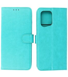 Booktype Hoesje Wallet Case Telefoonhoesje voor Oppo Find X5 Pro - Groen