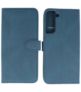 Samsung Galaxy S22 Plus Hoesje Portemonnee Book Case - Blauw