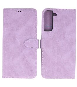 Samsung Galaxy S22 Plus Hoesje Portemonnee Book Case - Paars