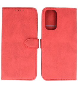 Samsung Galaxy S20 FE 2022 Hoesje Portemonnee Book Case - Rood