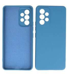 2.0mm Dikke Fashion Telefoonhoesje - Siliconen Hoesje voor Samsung Galaxy A23 - Navy