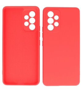2.0mm Dikke Fashion Telefoonhoesje - Siliconen Hoesje voor Samsung Galaxy A23 - Rood