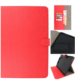 Tablet Hoesje voor iPad Pro 11 2021 / 2020 / 2018 & iPad Air 5 2022 / iPad Air 4 2020 - Rood Tablet Hoesje voor iPad Pro 11 2021 / 2020 / 2018 & iPad Air 5 2022 / iPad Air 4 2020 - Rood