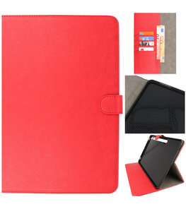 Tablet Hoesje voor Samsung Galaxy Tab S8 -  Tab S7 - Rood