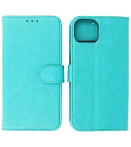 iPhone 14 Plus Hoesje Book Case Telefoonhoesje Groen