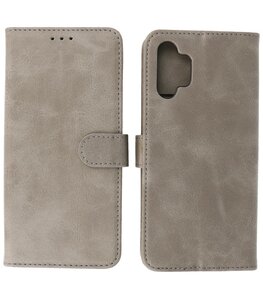 Samsung Galaxy A04s Hoesje Book Case Portemonnee Telefoonhoesje - Grijs Samsung Galaxy A04s Hoesje Book Case Portemonnee Telefoonhoesje - Grijs