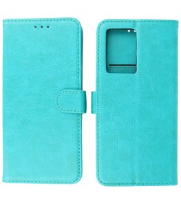 Oppo A77 5G & Oppo A57 5G Hoesje Book Case Portemonnee Telefoonhoesje - Groen Oppo A77 5G & Oppo A57 5G Hoesje Book Case Portemonnee Telefoonhoesje - Groen