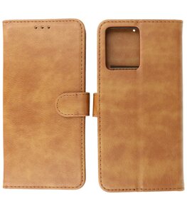 Oppo Reno 7 4G Hoesje Book Case Portemonnee Telefoonhoesje - Bruin