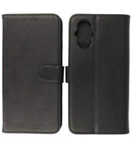 Oppo Reno 8 Lite Hoesje Book Case Portemonnee Telefoonhoesje - Zwart