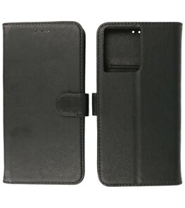 Oppo Reno 8 Hoesje Book Case Portemonnee Telefoonhoesje - Zwart Oppo Reno 8 Hoesje Book Case Portemonnee Telefoonhoesje - Zwart