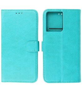 Oppo Reno 8 Hoesje Book Case Portemonnee Telefoonhoesje - Groen Oppo Reno 8 Hoesje Book Case Portemonnee Telefoonhoesje - Groen
