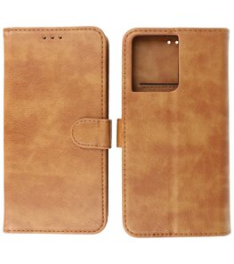 Oppo Reno 8 Hoesje Book Case Portemonnee Telefoonhoesje - Bruin Oppo Reno 8 Hoesje Book Case Portemonnee Telefoonhoesje - Bruin