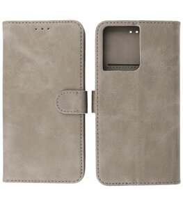 Oppo Reno 8 Hoesje Book Case PortemonneeTelefoonhoesje - Grijs Oppo Reno 8 Hoesje Book Case PortemonneeTelefoonhoesje - Grijs