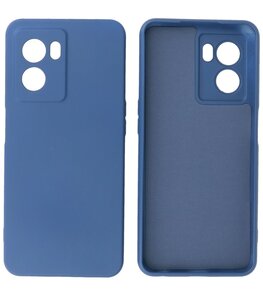 2.0mm Dikke Fashion Telefoonhoesje - Siliconen Hoesje voor Oppo A77 5G - Navy 2.0mm Dikke Fashion Telefoonhoesje - Siliconen Hoesje voor Oppo A77 5G - Navy