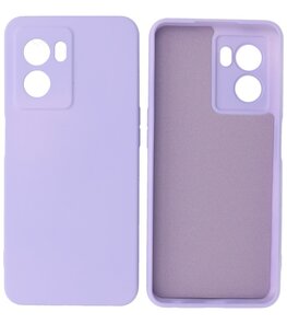 2.0mm Dikke Fashion Telefoonhoesje - Siliconen Hoesje voor Oppo A77 5G - Paars 2.0mm Dikke Fashion Telefoonhoesje - Siliconen Hoesje voor Oppo A77 5G - Paars