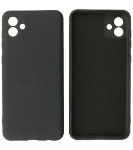 2.0mm Dikke Fashion Telefoonhoesje - Siliconen Hoesje voor Samsung Galaxy A04 - Zwart 2.0mm Dikke Fashion Telefoonhoesje - Siliconen Hoesje voor Samsung Galaxy A04 - Zwart