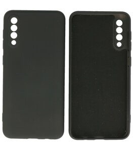 2.0mm Dikke Fashion Telefoonhoesje - Siliconen Hoesje voor Samsung Galaxy A50 - Zwart 2.0mm Dikke Fashion Telefoonhoesje - Siliconen Hoesje voor Samsung Galaxy A50 - Zwart