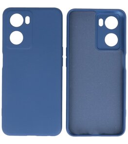 2.0mm Dikke Fashion Telefoonhoesje - Siliconen Hoesje voor Oppo A57s - Navy 2.0mm Dikke Fashion Telefoonhoesje - Siliconen Hoesje voor Oppo A57s - Navy