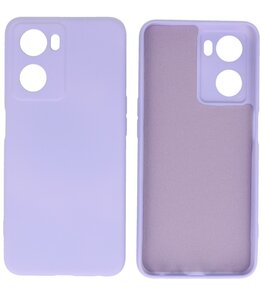 2.0mm Dikke Fashion Telefoonhoesje - Siliconen Hoesje voor Oppo A57s - Paars 2.0mm Dikke Fashion Telefoonhoesje - Siliconen Hoesje voor Oppo A57s - Paars