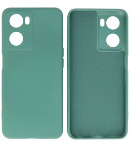 2.0mm Dikke Fashion Telefoonhoesje - Siliconen Hoesje voor Oppo A57s - Donker Groen 2.0mm Dikke Fashion Telefoonhoesje - Siliconen Hoesje voor Oppo A57s - Donker Groen
