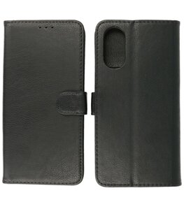 Oppo A17 Hoesje Book Case Portemonnee Telefoonhoesje - Zwart Oppo A17 Hoesje Book Case Portemonnee Telefoonhoesje - Zwart